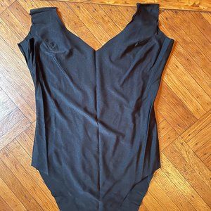 Black Spandex Leotard Size 10